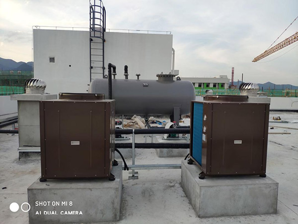 【承壓空氣能熱水工程】臺(tái)州龍湖學(xué)校熱水系統(tǒng)