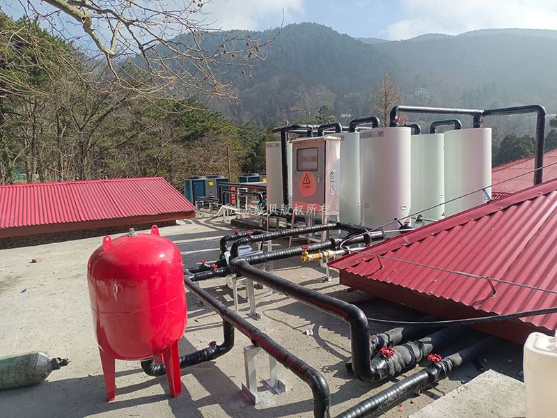 【圖片】江西賓館空氣能熱泵熱水系統工程